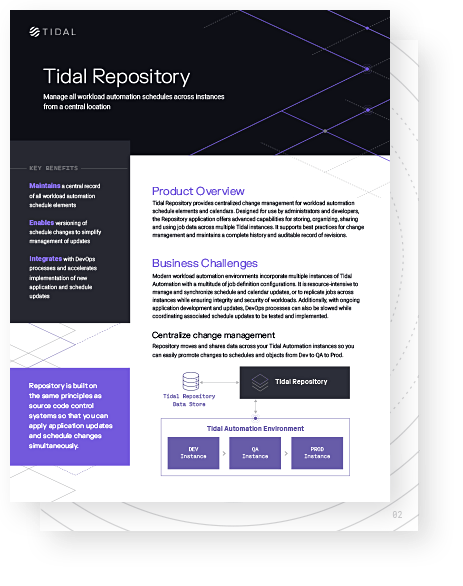 Tidal Repository