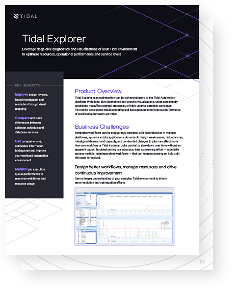 Tidal Explorer Overview